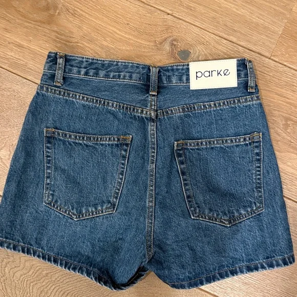 PARKE Blue Jean Shorts - Picture 3 of 3